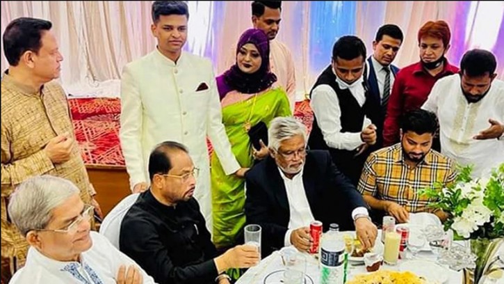 এক টেবিলে মির্জা ফখরুল-জিএম কাদের